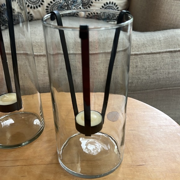 Tea light glass candle holders - Picture 2 of 6
